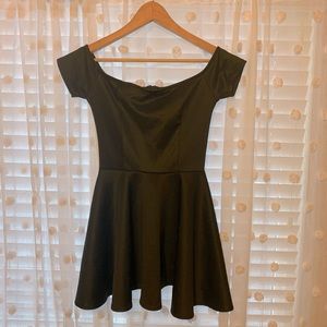 babydoll black dress
